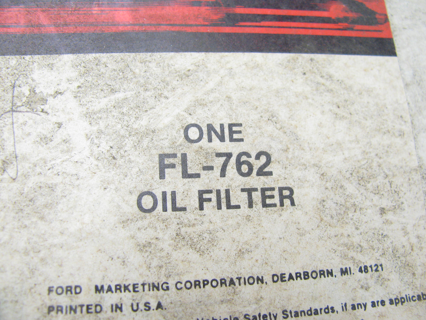 Motorcraft FL-762 Engine Oil Filter Replaces P3340 51802 L40128 LF435 LF695