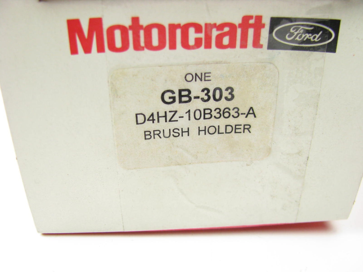 Motorcraft GB-303 Alternator Brush Holder OEM Ford D4HZ-10B363-A 1G 65-90 AMP