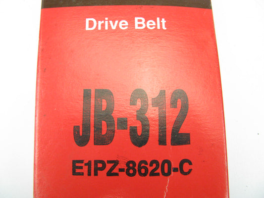 Motorcraft JB312 Accessory Drive Belt - 0.44'' X 30.50'' - 36 Degree