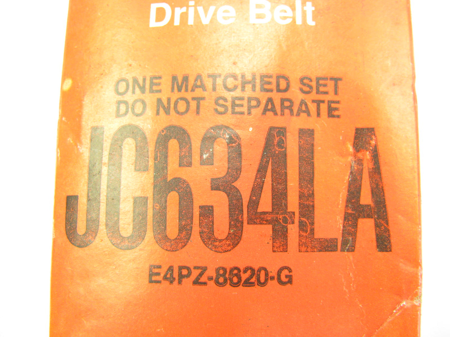 Motorcraft JC634LA Accessory Drive Belt - 0.50'' X 63.00'' - 36 Degree