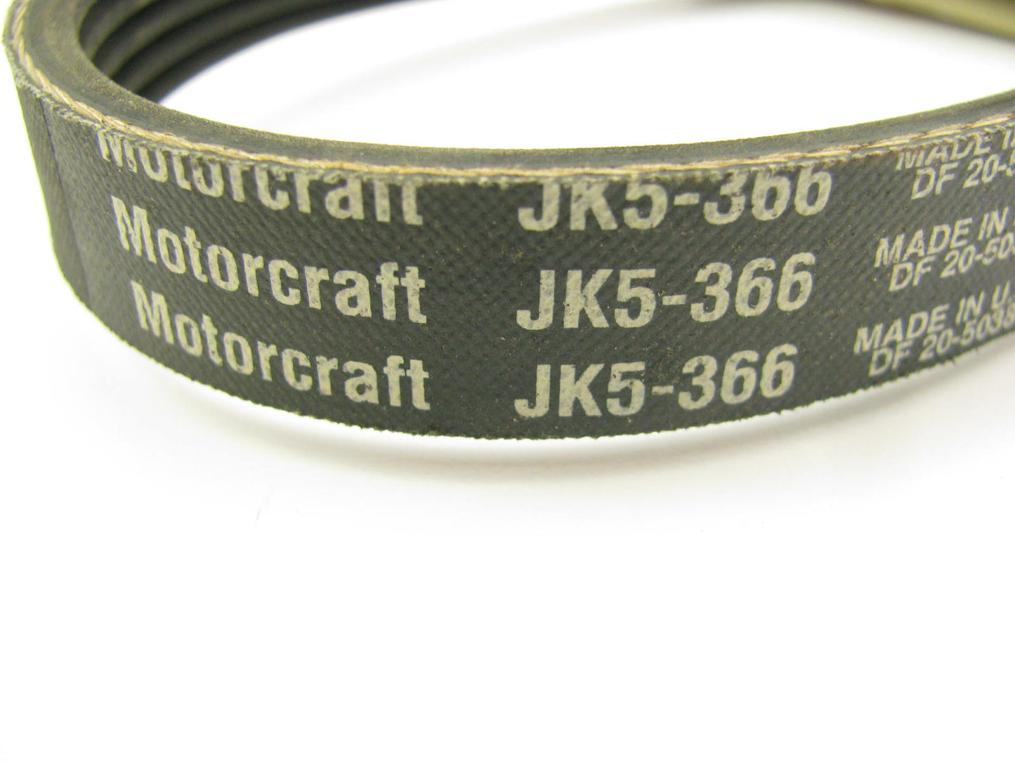 Motorcraft JK5-366 Serpentine Belt - 0.69'' X 36.50'' - 5 Ribs