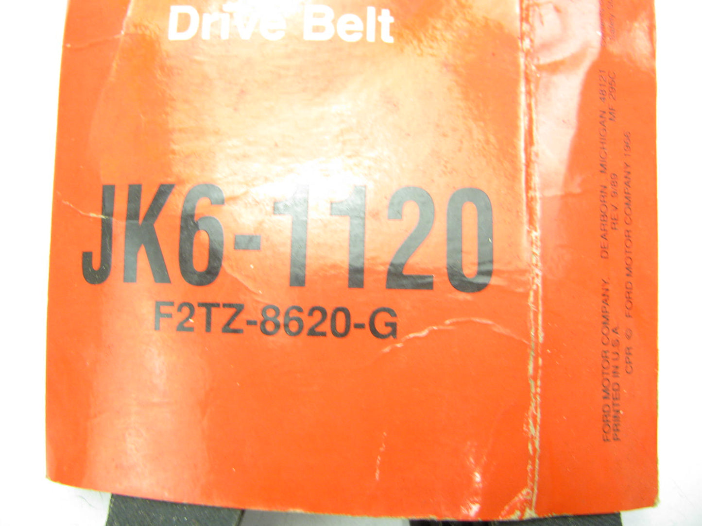 Motorcraft JK6-1120 Serpentine Belt - 0.84'' X 112.00'' - 6 Ribs Ford F2TZ-8620-G