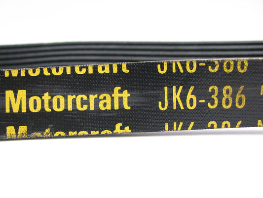 Motorcraft JK6-386 Serpentine Belt - 0.84'' X 38.625'' - 6 Ribs