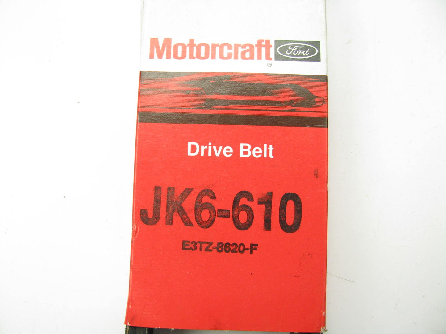 Motorcraft JK6-610 / E3TZ-8620-F Serpentine Belt - .807'' X 61.151'' - 6 Ribs