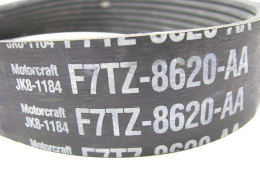 Motorcraft JK8-1184 Serpentine Belt - 1.12'' X 118.25'' - 8 Ribs