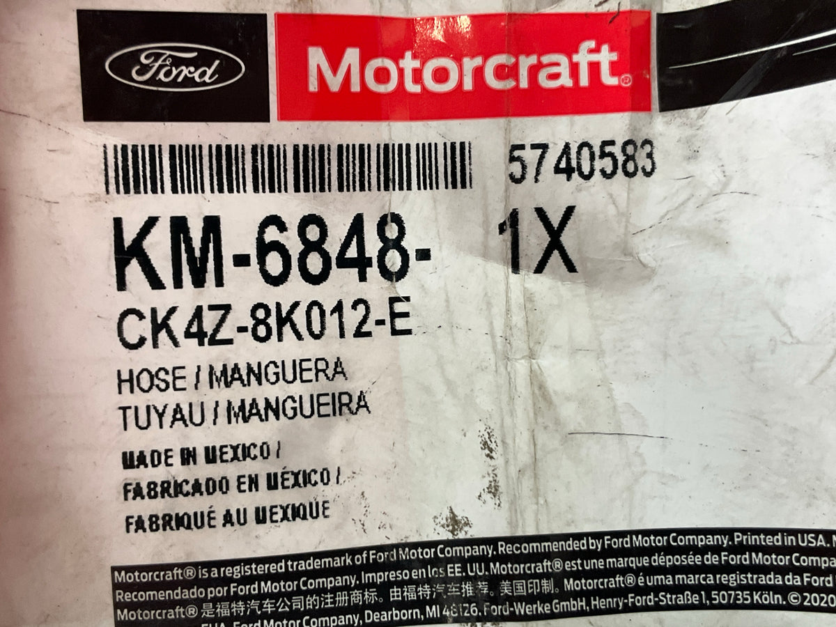 Motorcraft KM6848 Engine Coolant Overflow Hose - CK4Z-8K012-E