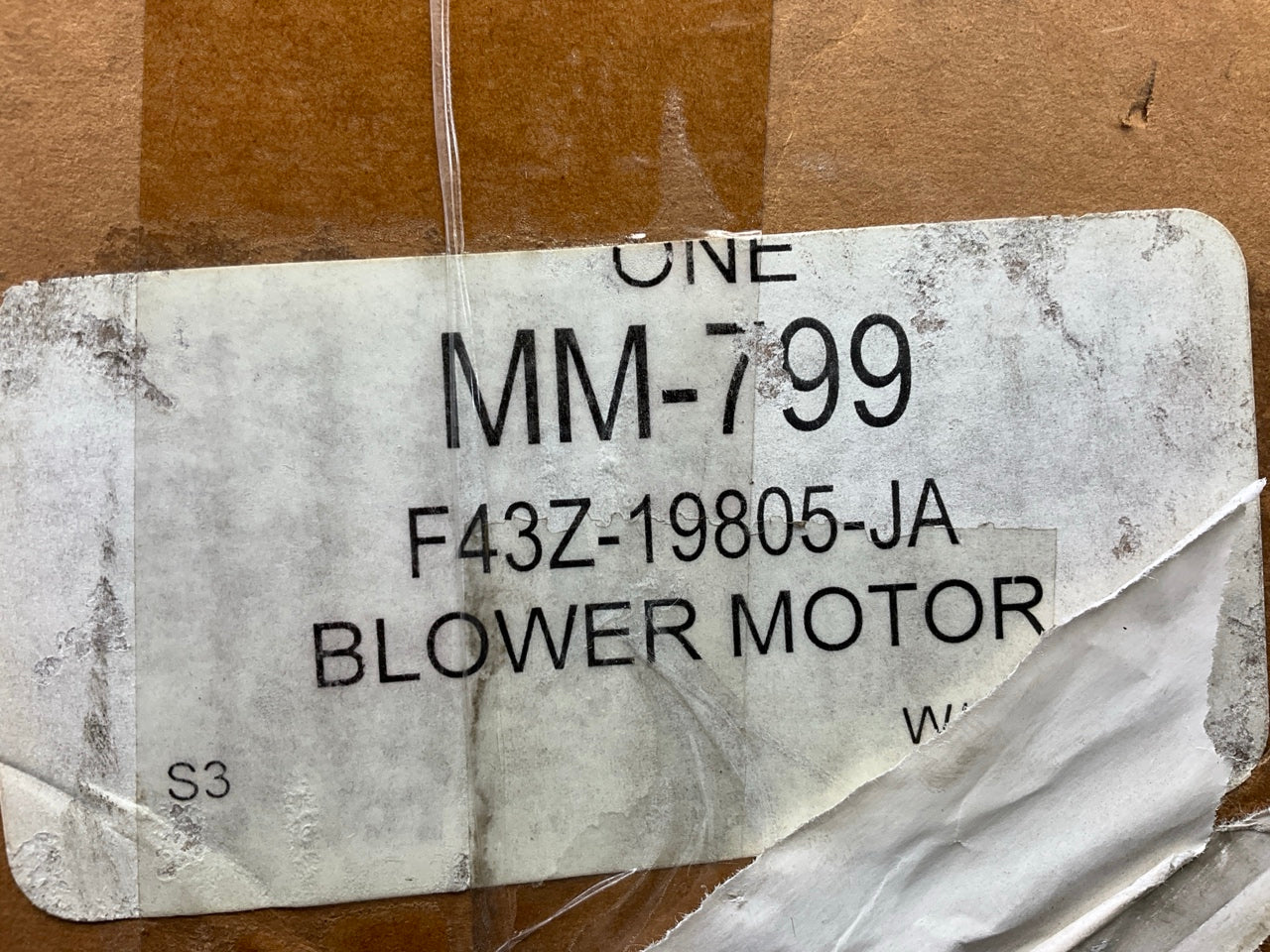 NEW GENUINE OEM Motorcraft MM-799 HVAC Blower Motor