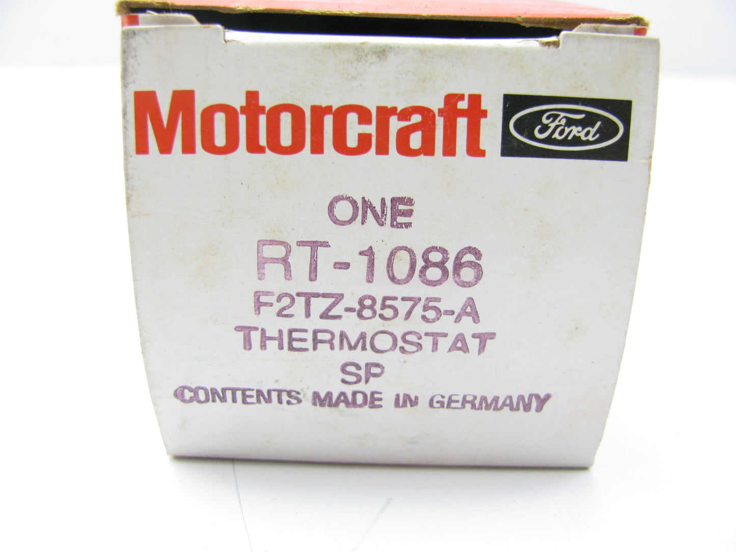 NEW GENUINE OEM Motorcraft RT-1086 Engine Coolant Thermostat