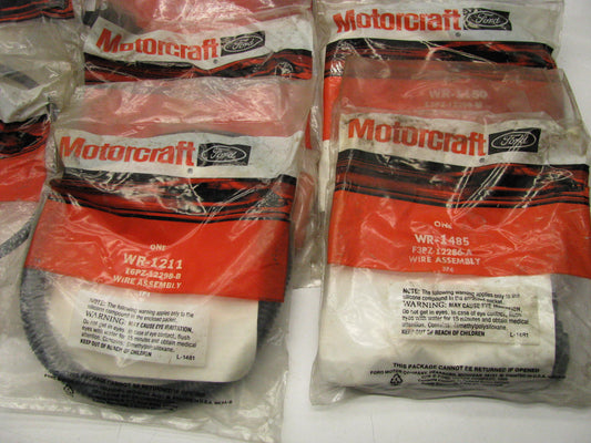 (34) Motorcraft SPARK PLUG WIRES-LOT2 Assorted Ignition Single Spark Plug Wires