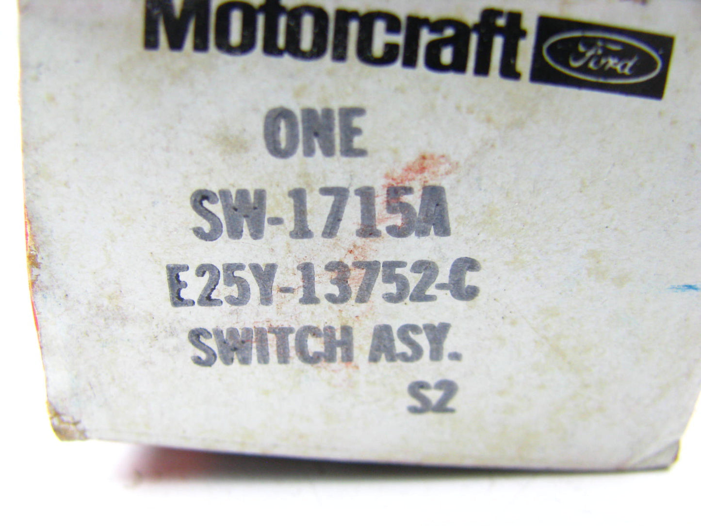 Motorcraft SW-1715-A Interior Light Lamp Switch - E25Y-13752-C E25Y-13752-B