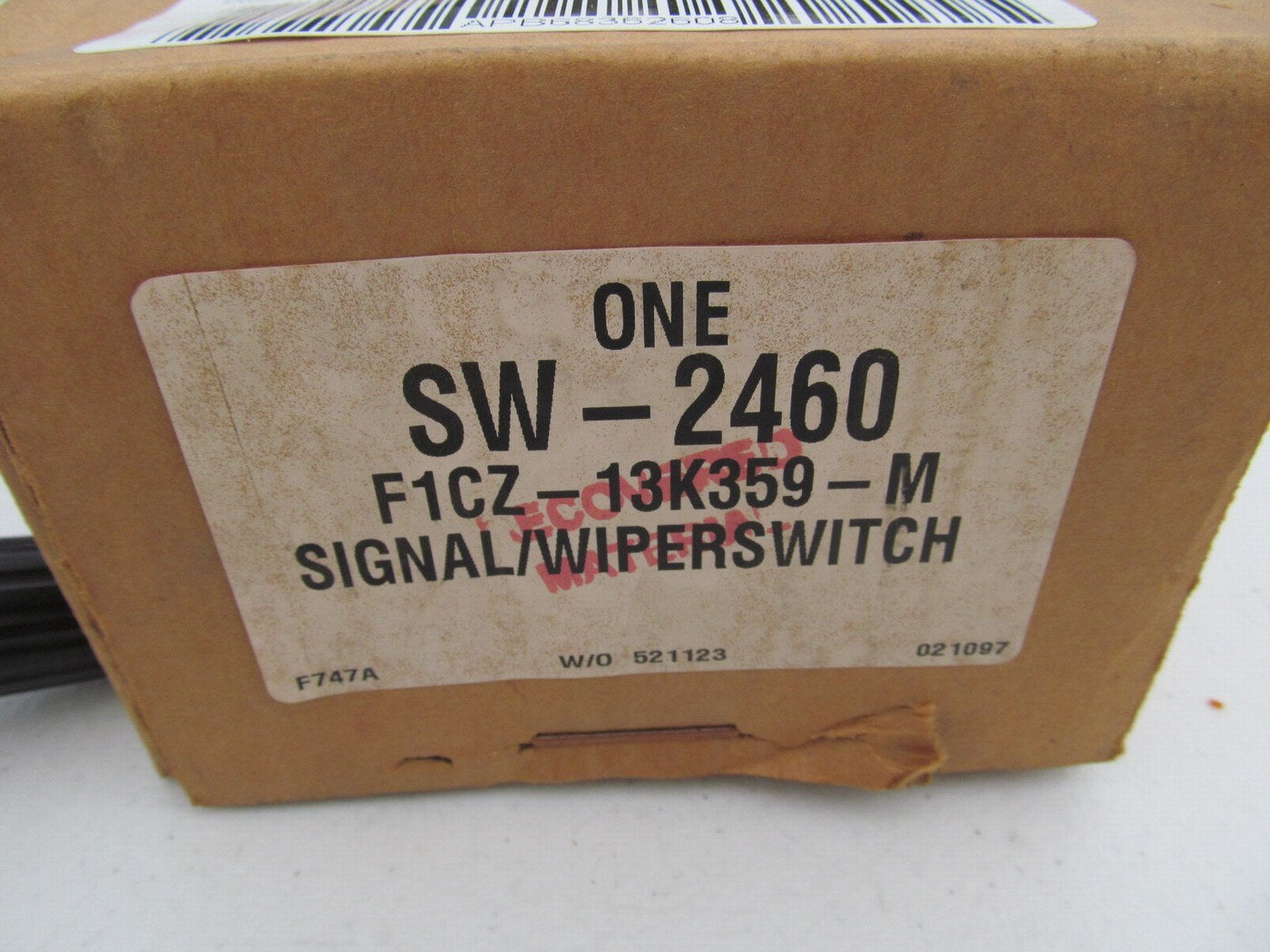 Motorcraft SW-2460 Combination Wiper Washer Turn Signal Headlight Lamp Switch
