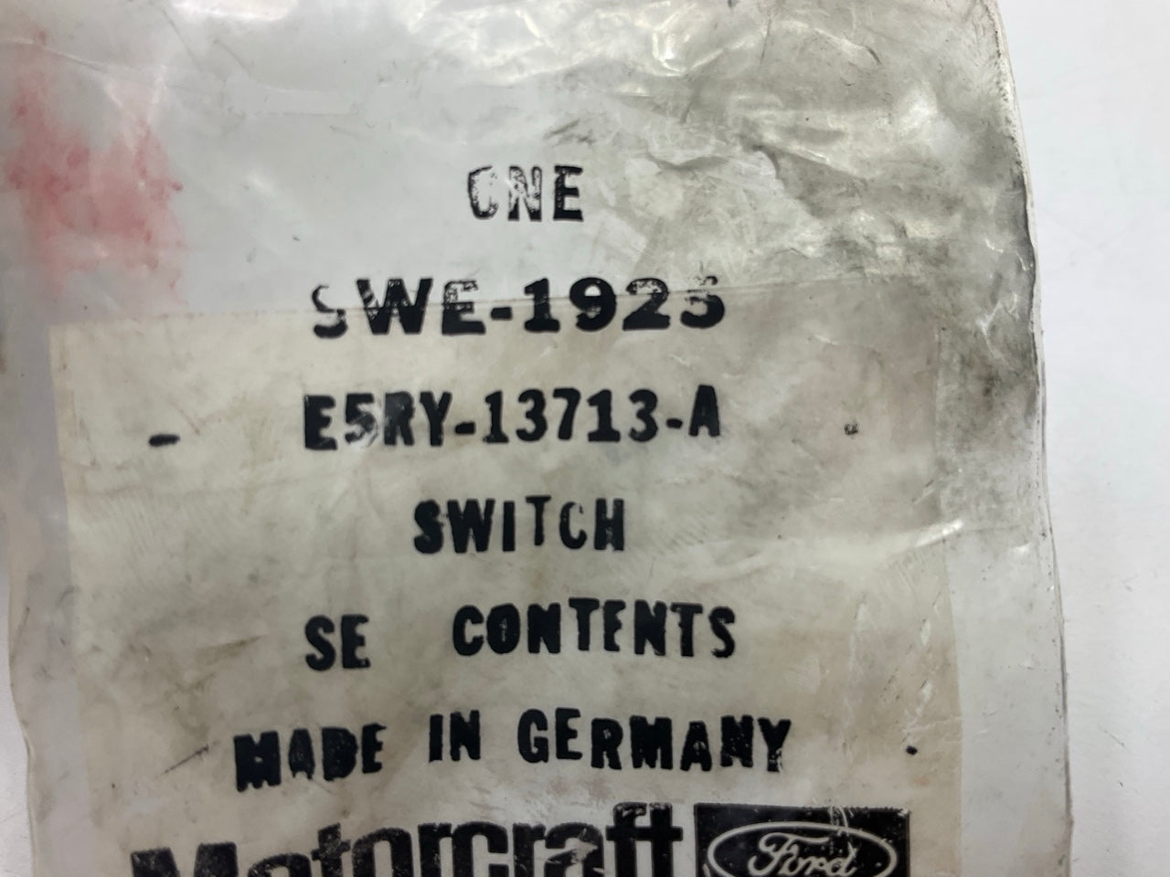 Motorcraft SWE-1925 Ambient Light Sensor For 1985-1989 Merkur XR4Ti