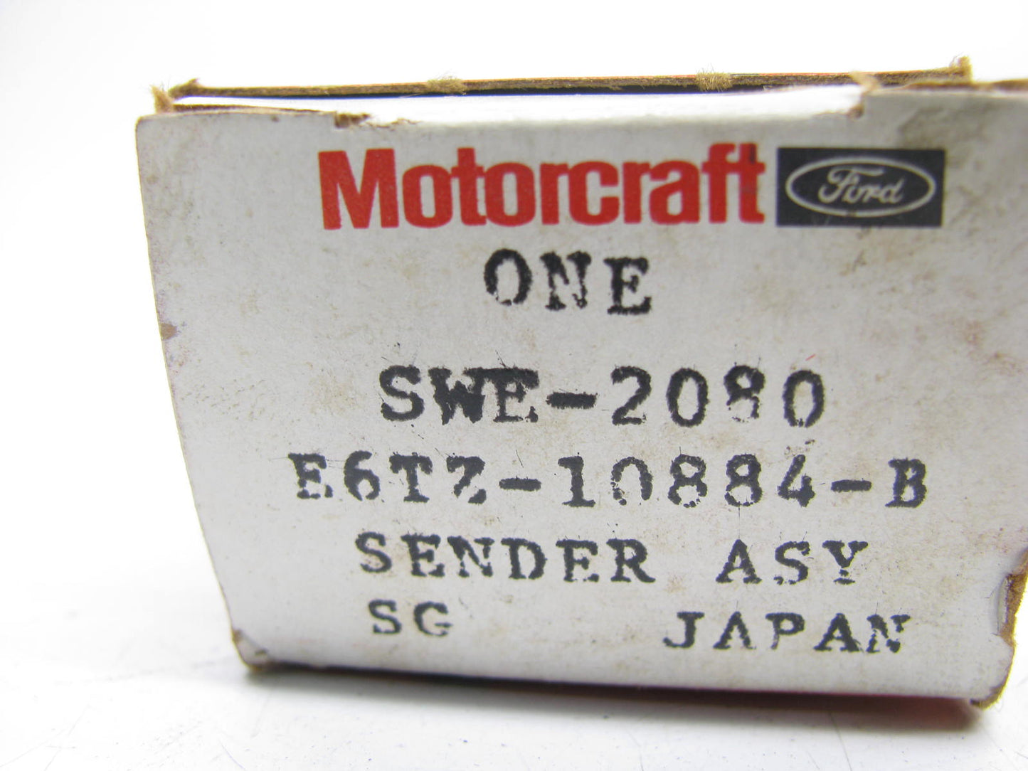 Motorcraft SWE-2080 Oil Pressure GAUGE Sender 86-87 Ford Ranger DIESEL ONLY