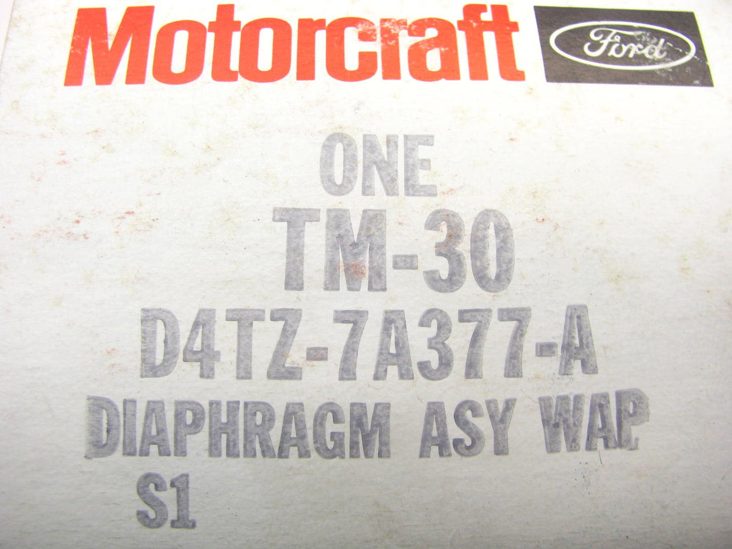 Motorcraft TM-30 Automatic Transmission Modulator Valve - D4TZ-7A377-A