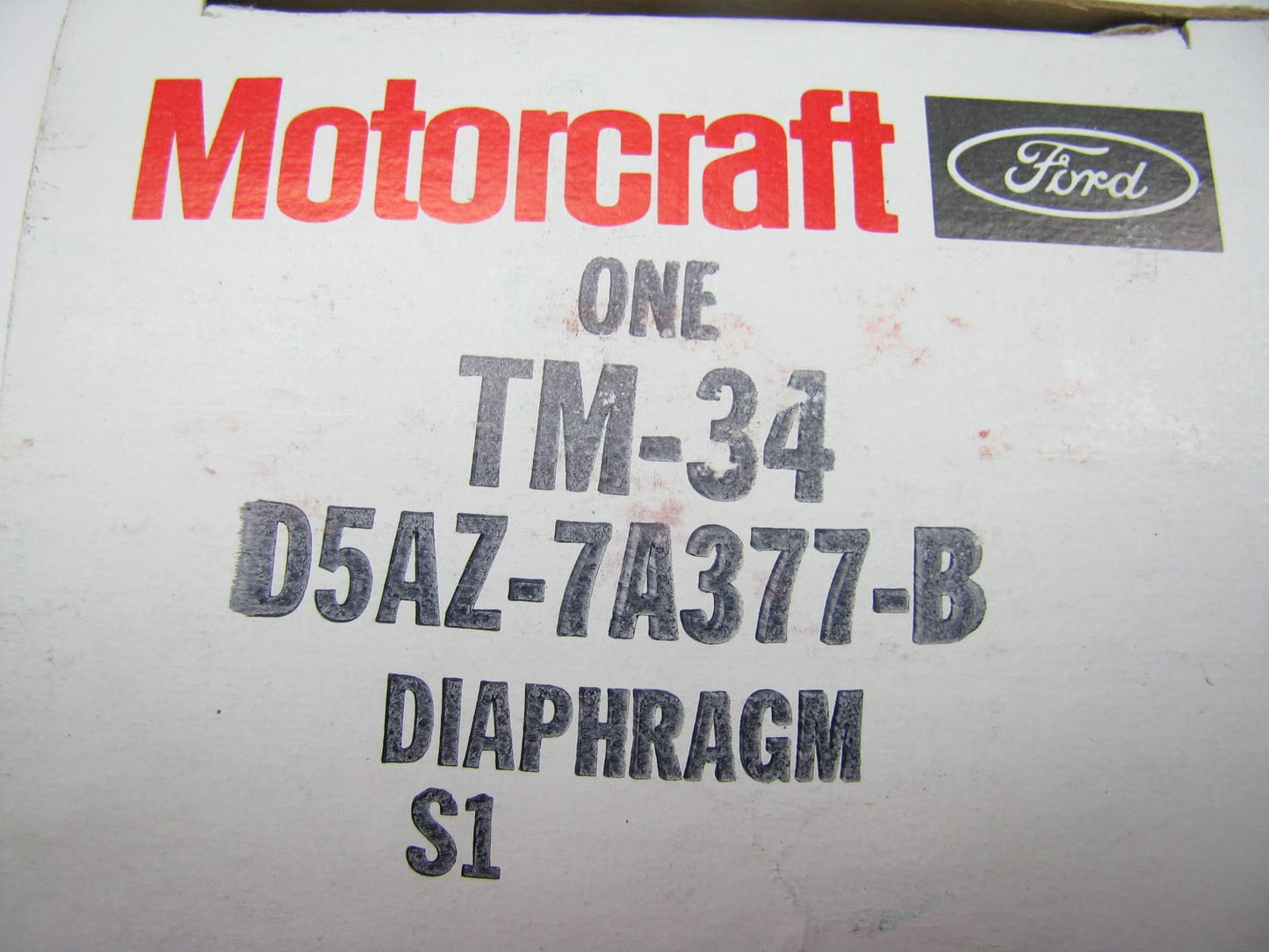New OEM Motorcraft TM-34 Auto Trans Modulator Valve