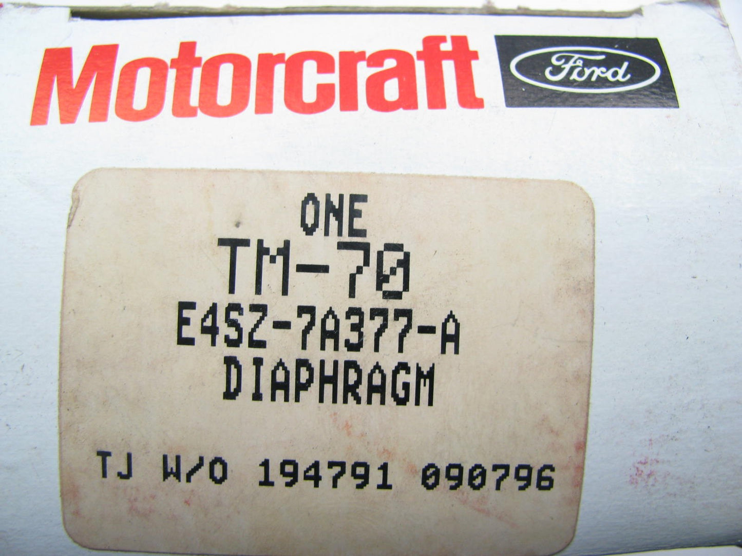 New OEM Motorcraft Automatic Transmission Modulator Valve TM-70 E4SZ-7A377-A