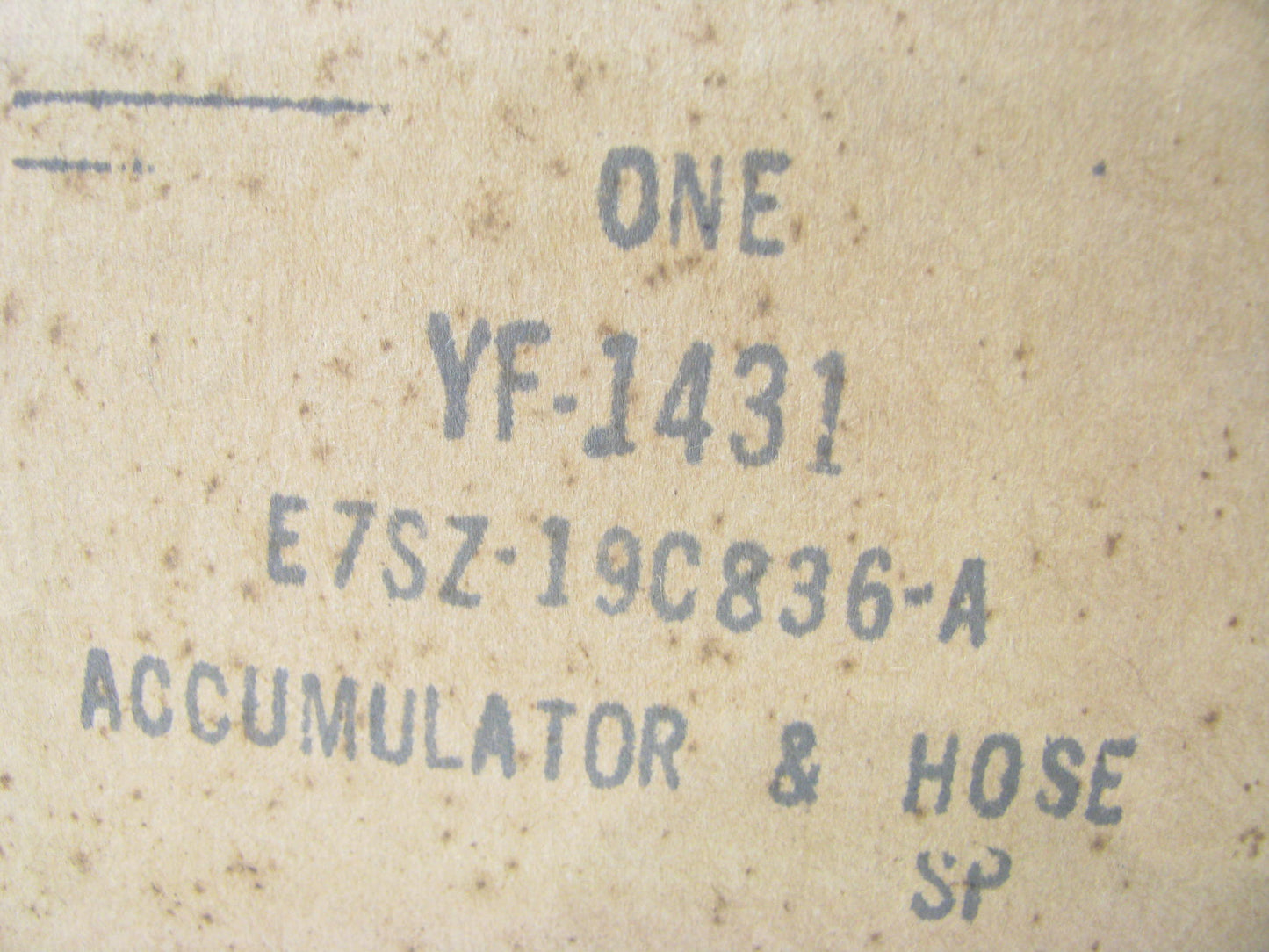 Motorcraft YF-1431 A/C Accumulator Drier Dryer OEM Ford E6ZH-19C808-AA