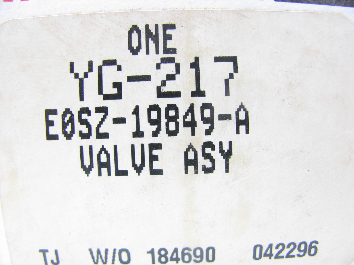 Motorcraft YG-217 A/C / E0SZ-19849-A Expansion Valve 1980-81 Thunderbird Cougar