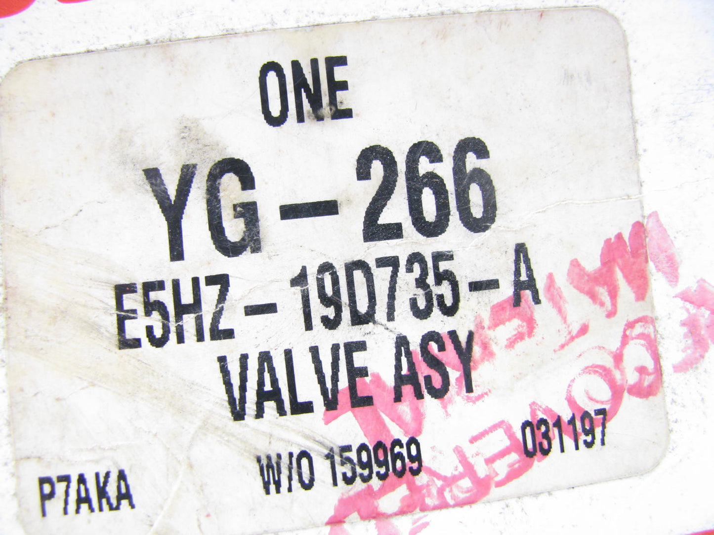 Motorcraft YG-266 / E5HZ-19D735-A A/C Expansion Valve 1980-1989 CL CLT