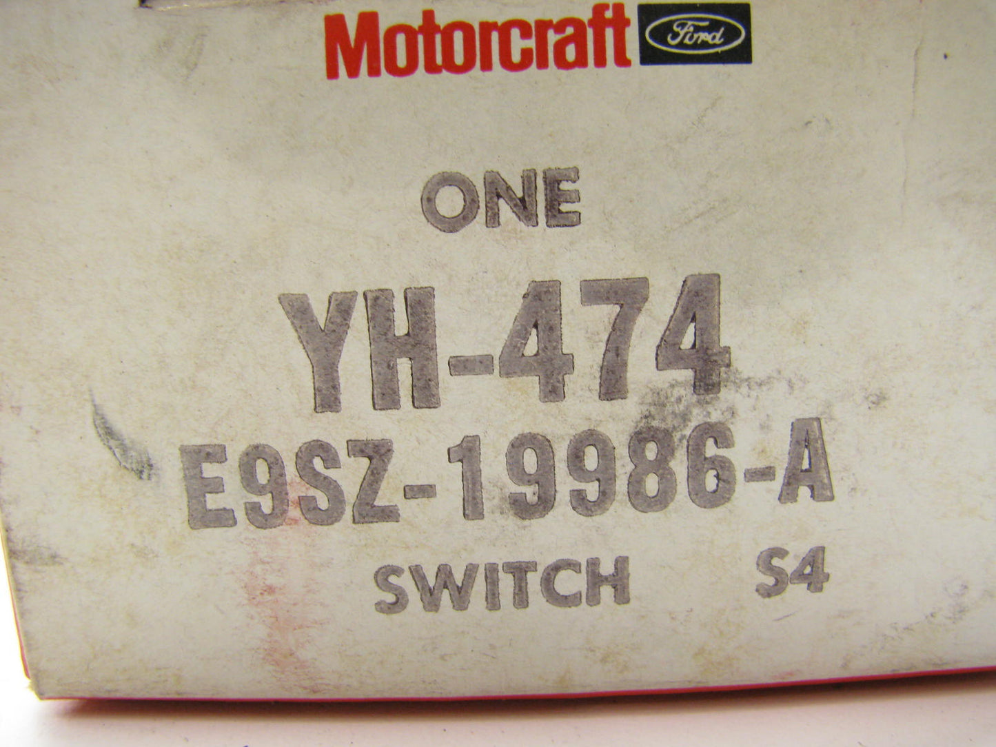 Motorcraft YH-474 HVAC Blower Control Switch 1991-1993 Thunderbird & Cougar