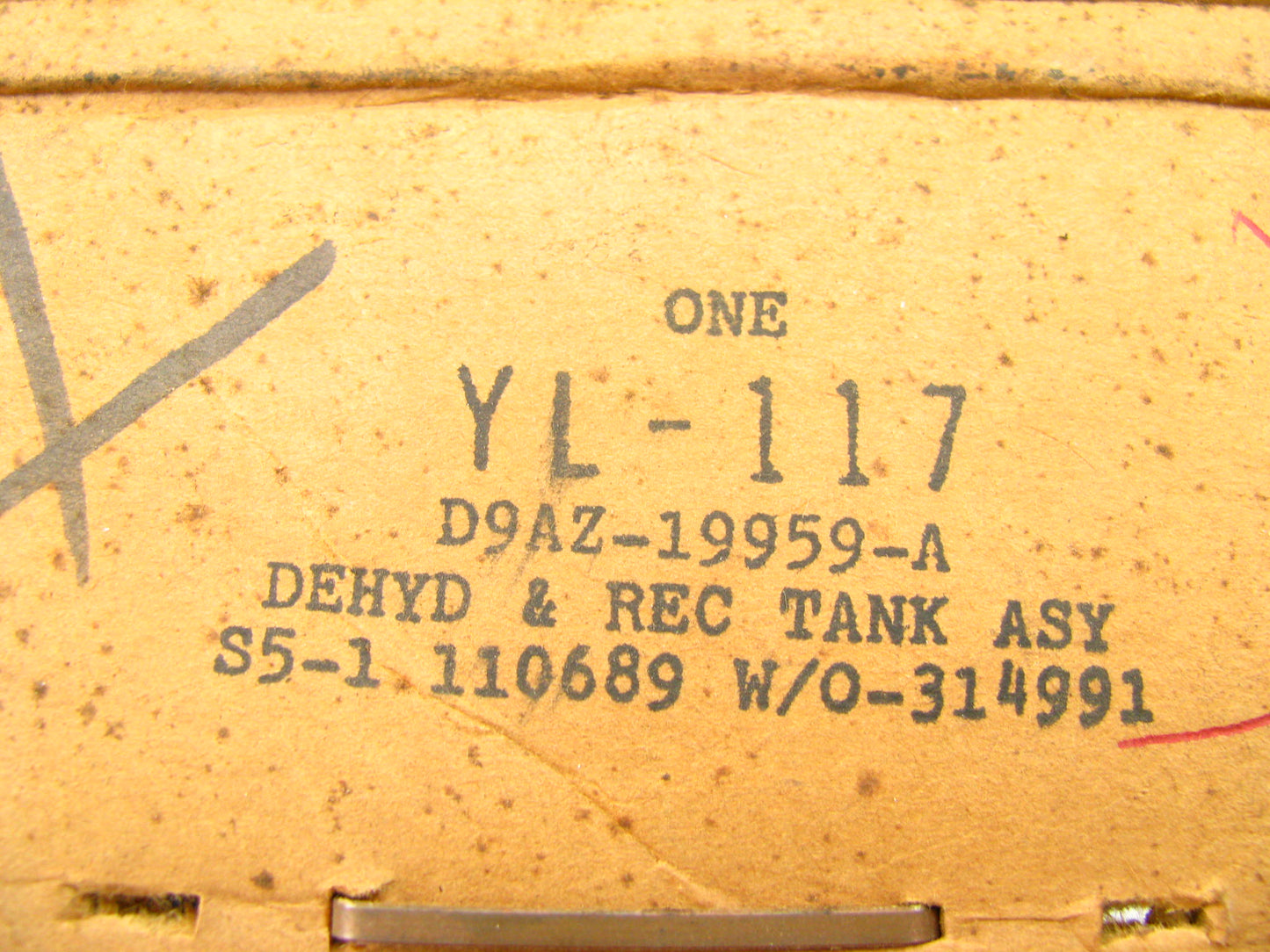 NOS Genuine Motorcraft YL-117 A/C Receiver Drier