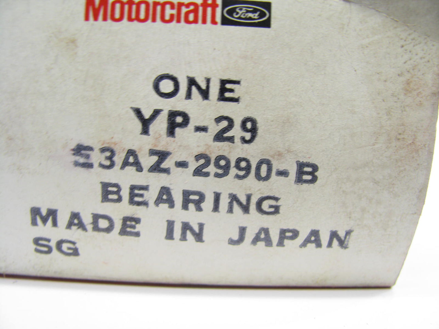 Motorcraft YP-29 A/C Compressor Clutch Bearing - E3AZ-2990-B