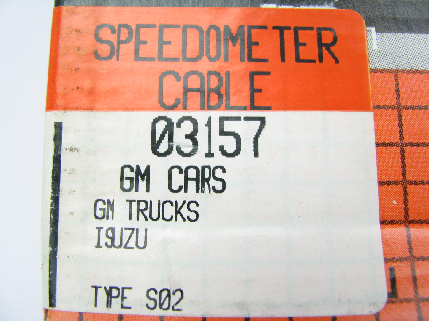 Motormite 03157 Speedometer Cable - 32'' Long 400070 48702 48533 CC801