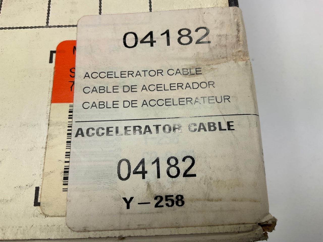 Motormite 04182 Throttle Pedal Accelerator Cable