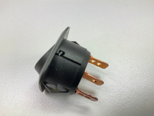 Motormite 84881 Rocker Switch, BLUE LED Glow, Square Body, 25A 12V