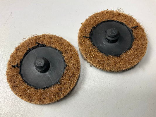 (21 Pcs) Mountain MTN8480 2'' Twist & Lock Surface Prep Blending Discs COARSE