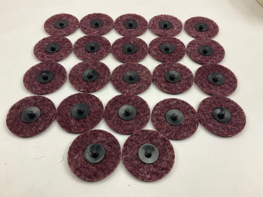 Mountain MTN9486 3'' Medium Roloc Surface Prep Discs - Box Of 22