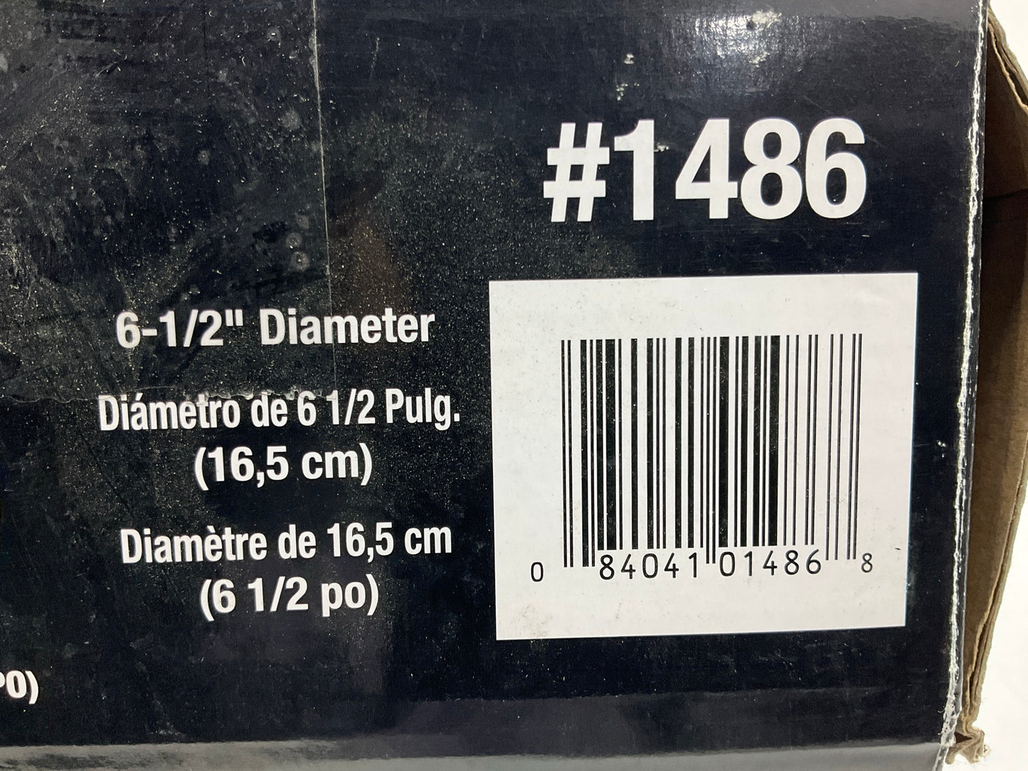 Mr. Gasket 1486 Chrome Air Cleaner W/ Filter - 6-1/2 Inch Diameter, 2 Inch Tall