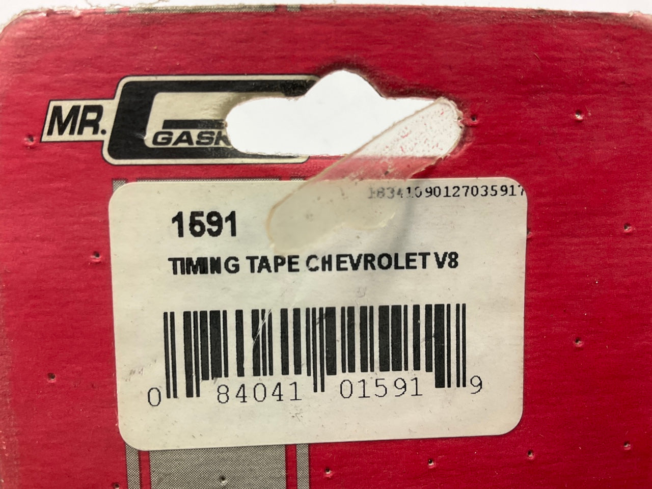 Mr. Gasket 1591 Balancer Timing Tape For Big Block & Small Block Chevy, 8'' SBC