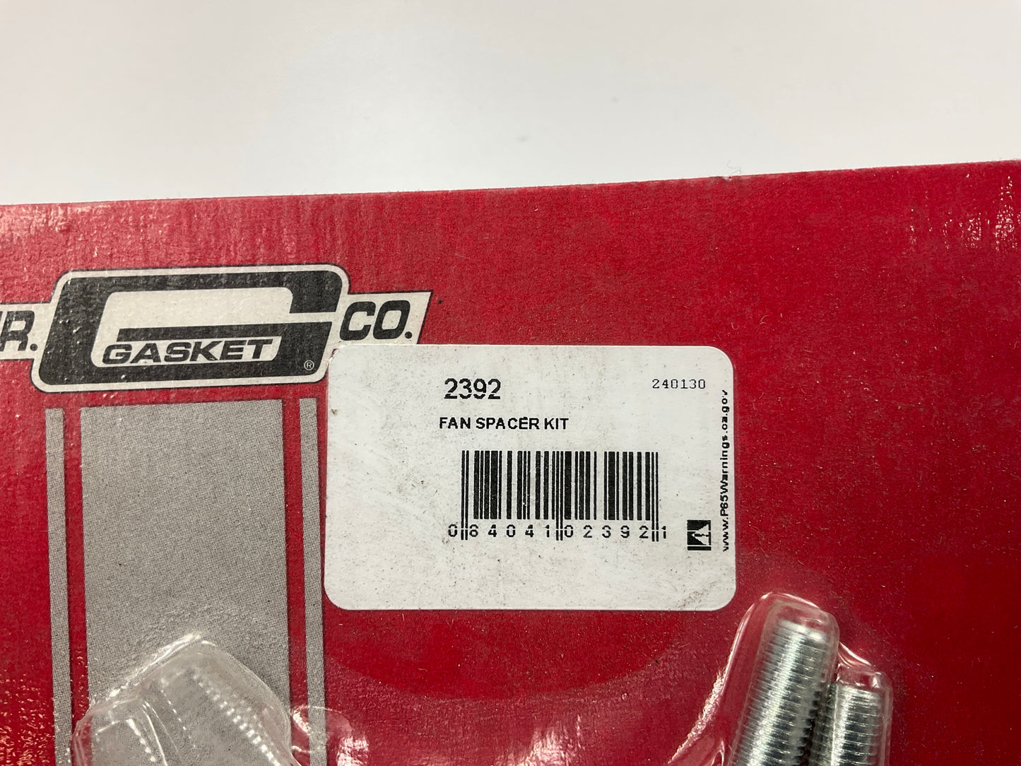 Mr Gasket 2392 Mechanical Fan Spacer Fan Spacer Kit, 1'' Thick, GM / Ford