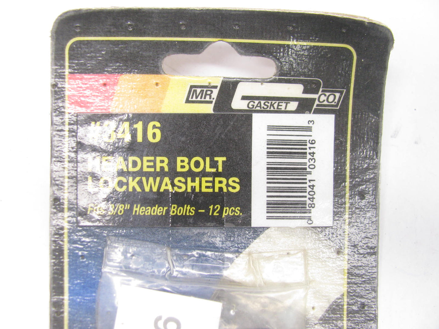 Mr Gasket 3416 Header Bolt Lockwashers For 3/8'' Bolts - 12/Pack
