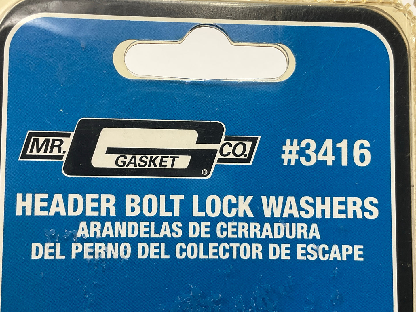 Mr Gasket 3416 Header Bolt Lockwashers For 3/8'' Bolts - 12/Pack