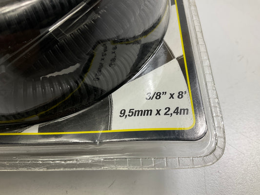 Mr. Gasket 4505 Convoluted Split Loom Black Flexible Tubing - 3/8'' X 8' Long