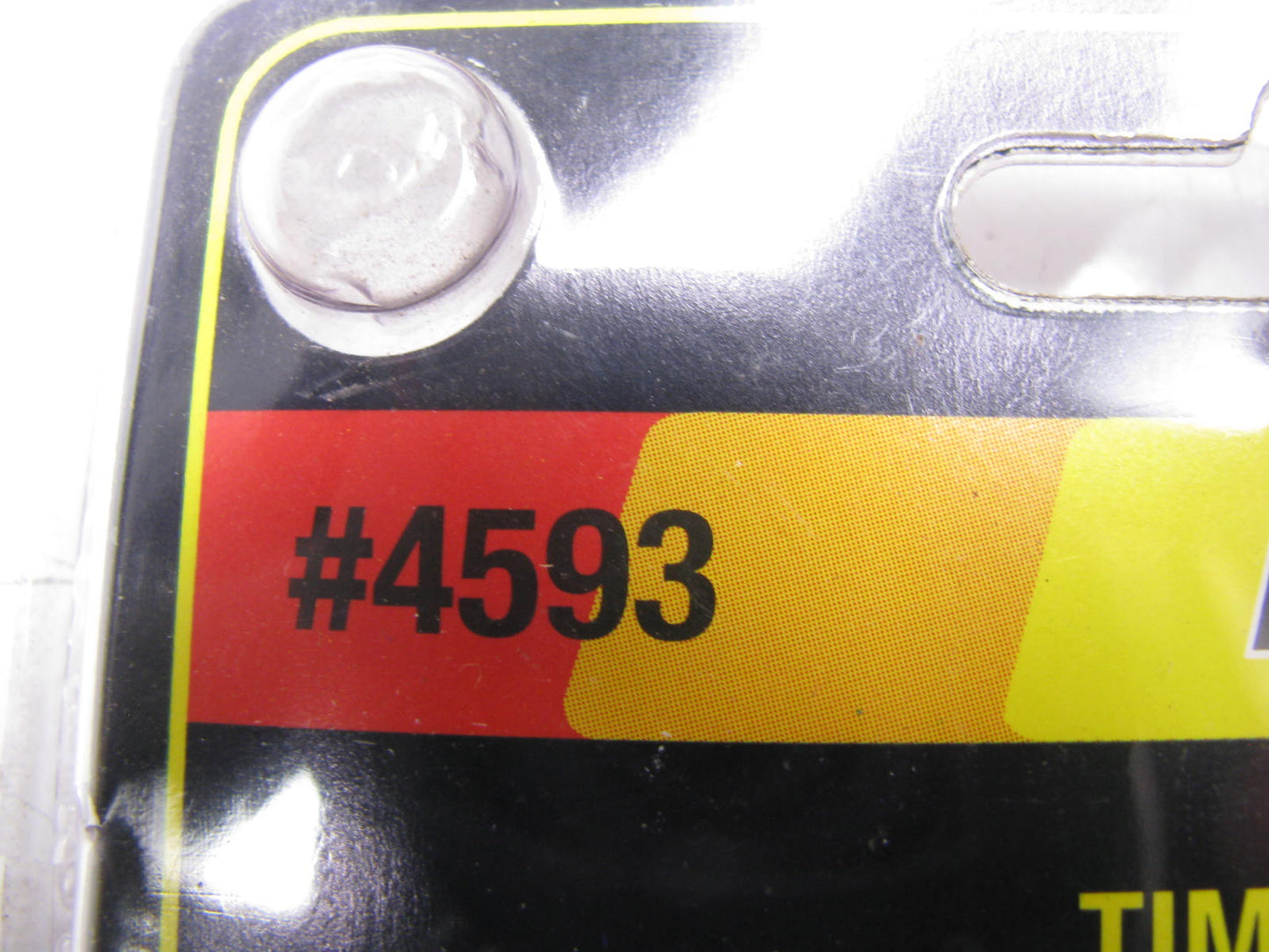 Mr Gasket 4593 Chrome Timing Tab For Small Block Chevrolet SBC With 8'' Balancer