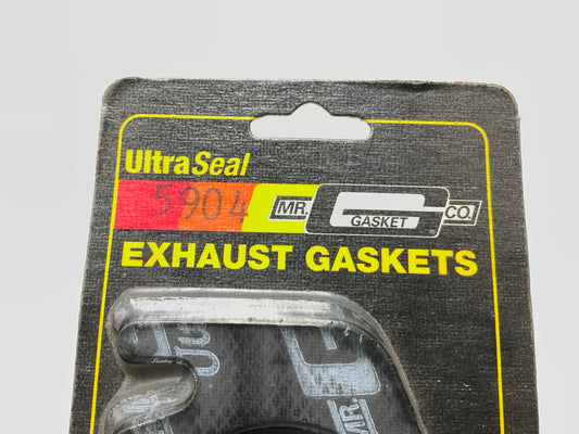 Mr Gasket 5904 Exhaust Header Gasket Set SBC Small Block Chevy 1.93'' Round Port