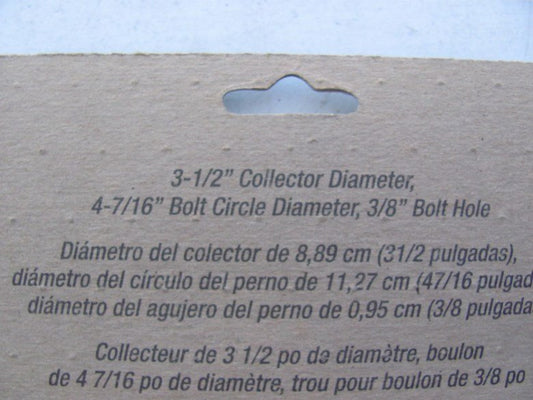 Mr Gasket 5972 Ultra Seal Exhaust Collector Gaskets, 3-1/2'', PAIR