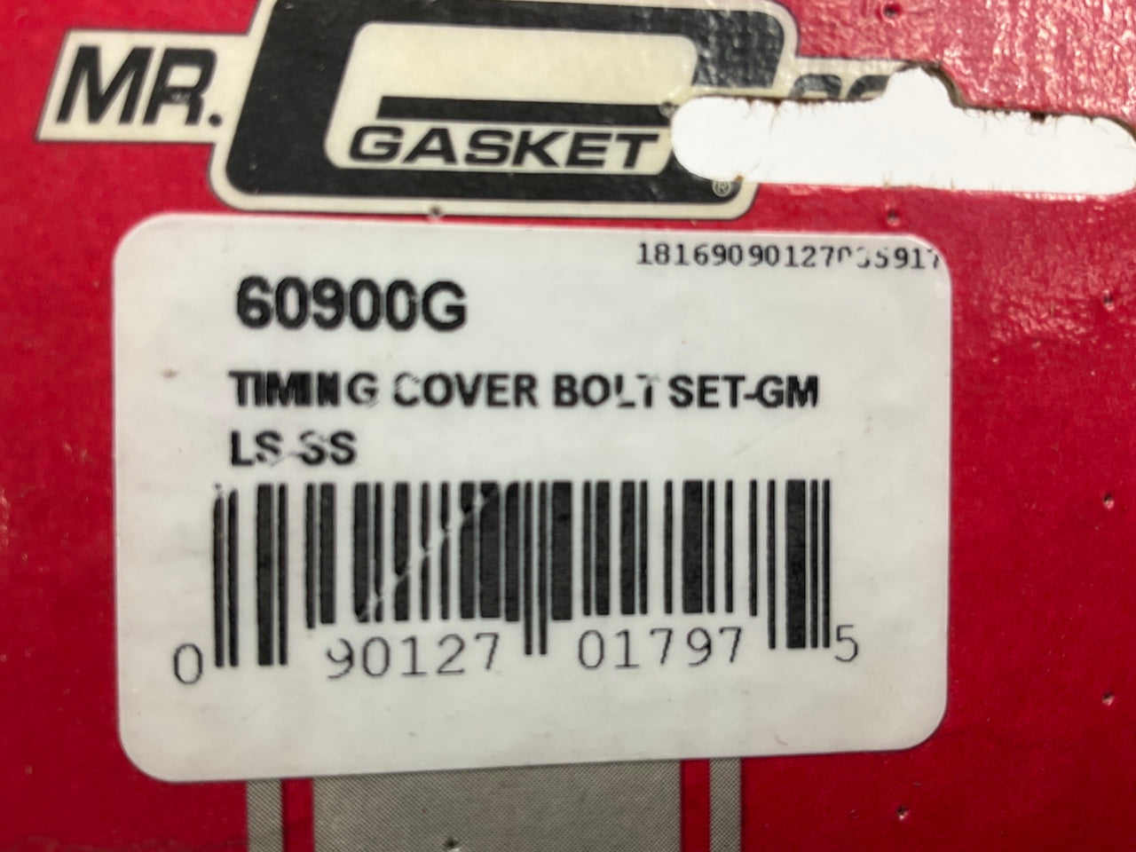 Mr Gasket 60900G Timing Cover Stainless Steel Bolt Set - GM LS Engines