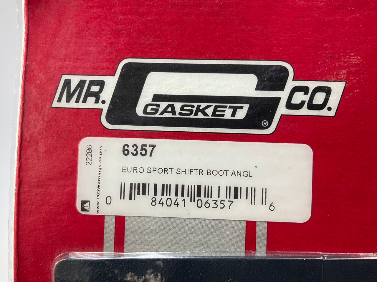 Mr Gasket 6357 Euro Sport Angle Style Shifter Boot