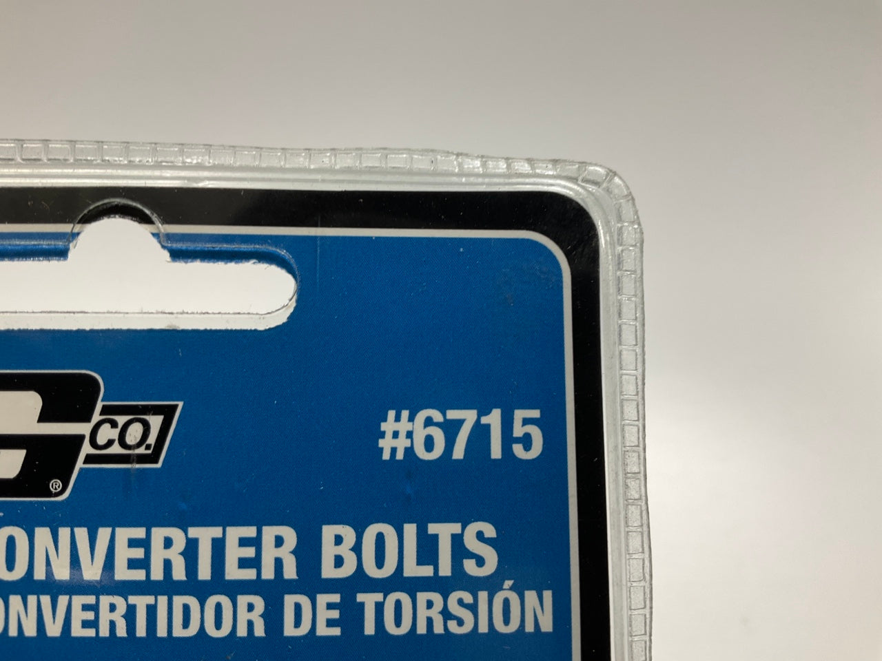 Mr Gasket 6715 Torque Converter Bolts 3/8-16 X 1/2 In. Black, Hex - GM TH400