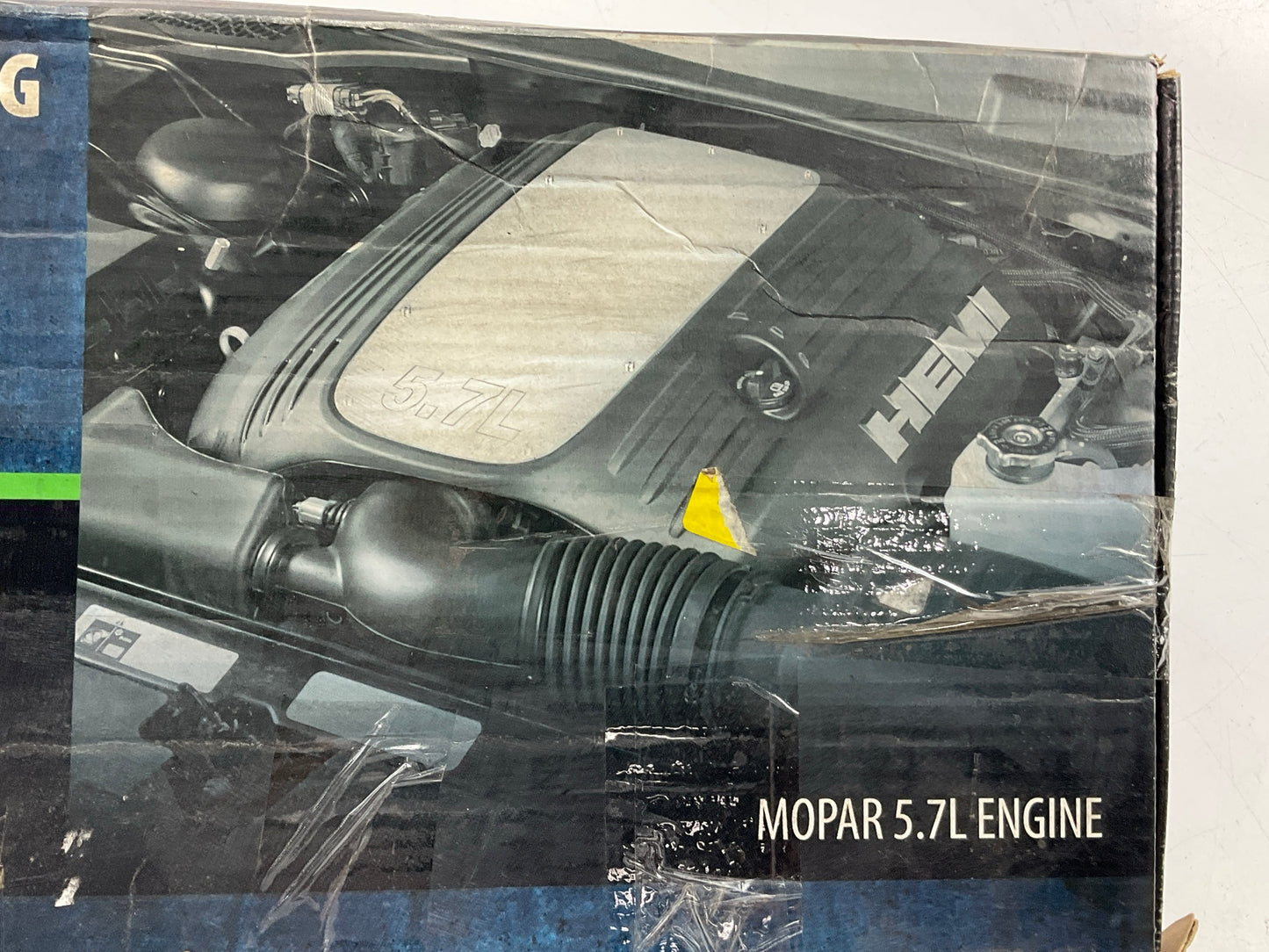 USED AS SHOWN AS-IS Chrome Engine Cover Insert Plate For 09-10 Challenger 5.7L