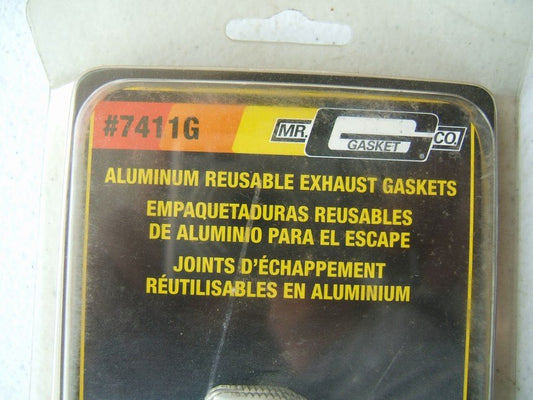 Mr Gasket 7411G Exhaust Header Gaskets - 1986-1995 Ford 302 V8 1.25''x1.75''