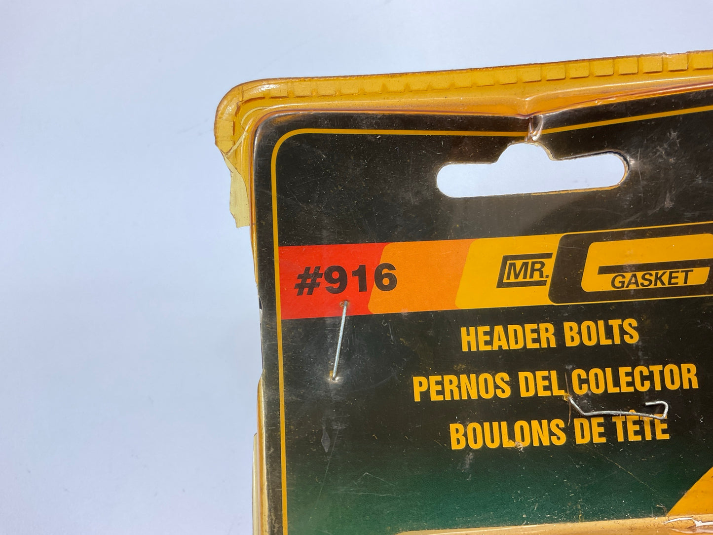 OPEN PACKAGING - Mr Gasket 916 Exhaust Header Bolts, 3/8''-16 X 3/4'' - 12 PACK