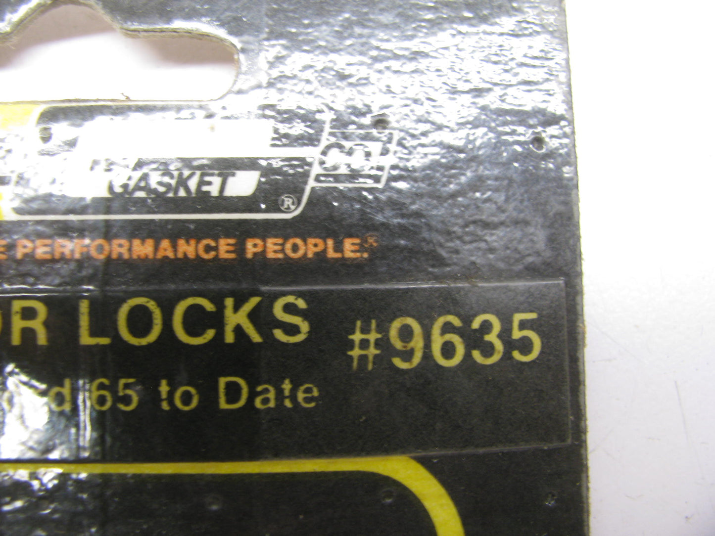 Mr Gasket 9635 Black Door Lock Knobs - 1965-up Ford, 1959-up GM