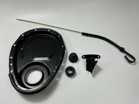 MISSING GASKETS - Mr Gasket 9834B Black Engine Dress Up Kit - 58-85 SBC Chevy V8