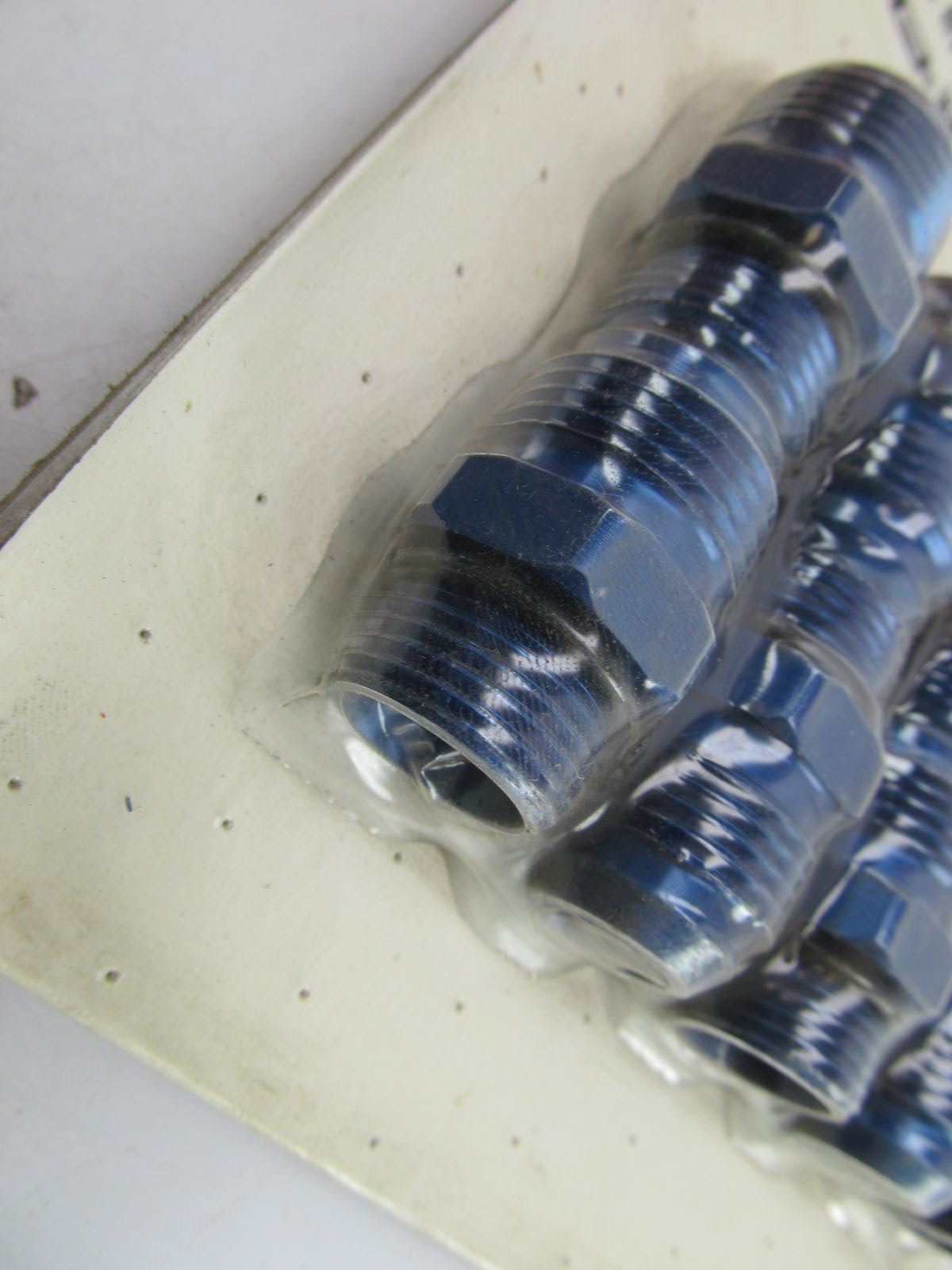 (10) Mr Gasket Hi-Flow Fuel Port Fittings 8AN To 10AN Male Straight Adapters