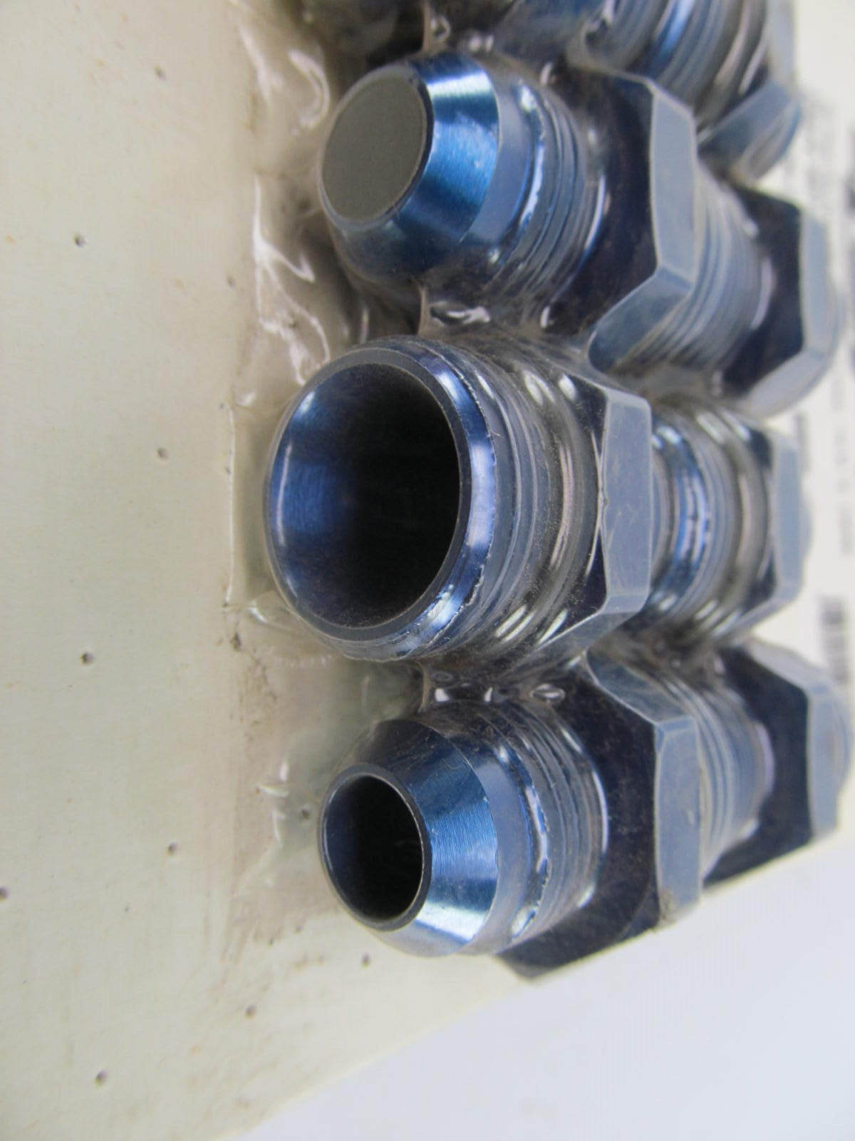 (10) P7806 10 AN To 8 AN Straight O-ring Straight Tapered Inlet Adapter Fitting